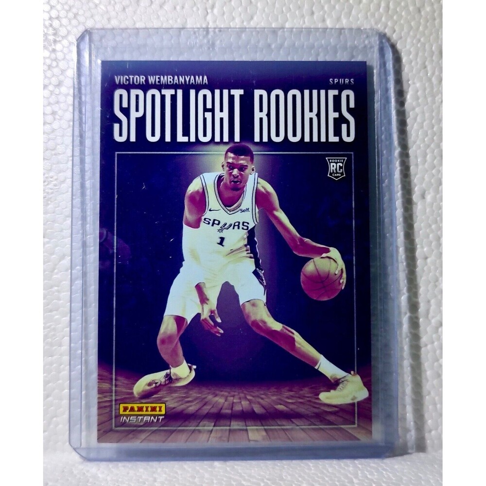Victor Wembanyama 2023-24 Panini #1 NBA Spotlight Rookies Basketball Card 1/209